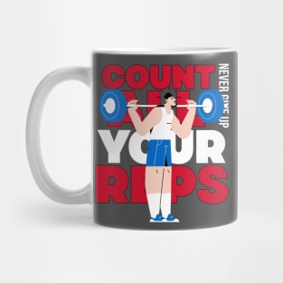 Count All Your Reps Mug